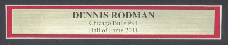 Dennis Rodman HOF Signed/Auto 16x20 Photo Chicago Bulls Framed Beckett 190352