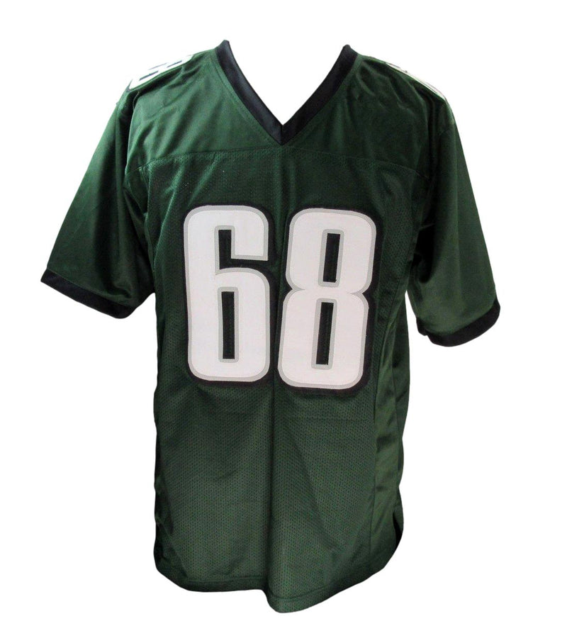 Jordan Mailata Autographed Custom Football Jersey Philadelphia Eagles JSA 183394