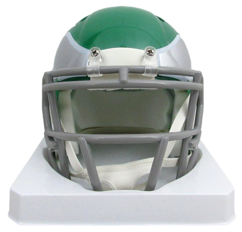 Saquon Barkley Signed/Auto Kelly Mini Helmet Philadelphia Eagles Beckett 192935