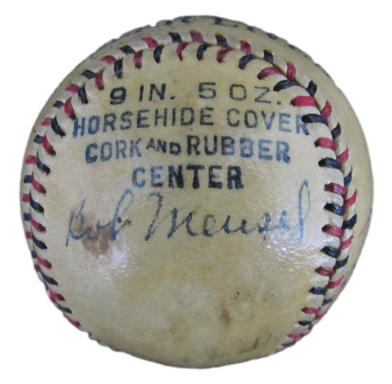 BABE RUTH/Gary Cooper "Pride of the Yankees" Signed Baseball 1942 PSA/DNA 175359