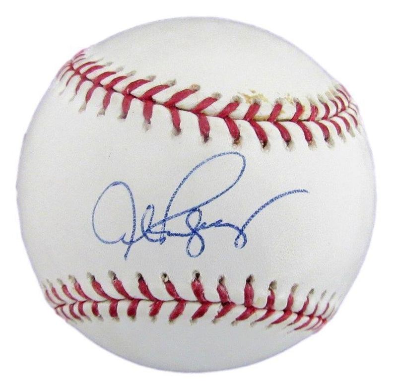 Alex Rodriquez Autographed OML Baseball New York Yankees MLB HOLO MM 180361