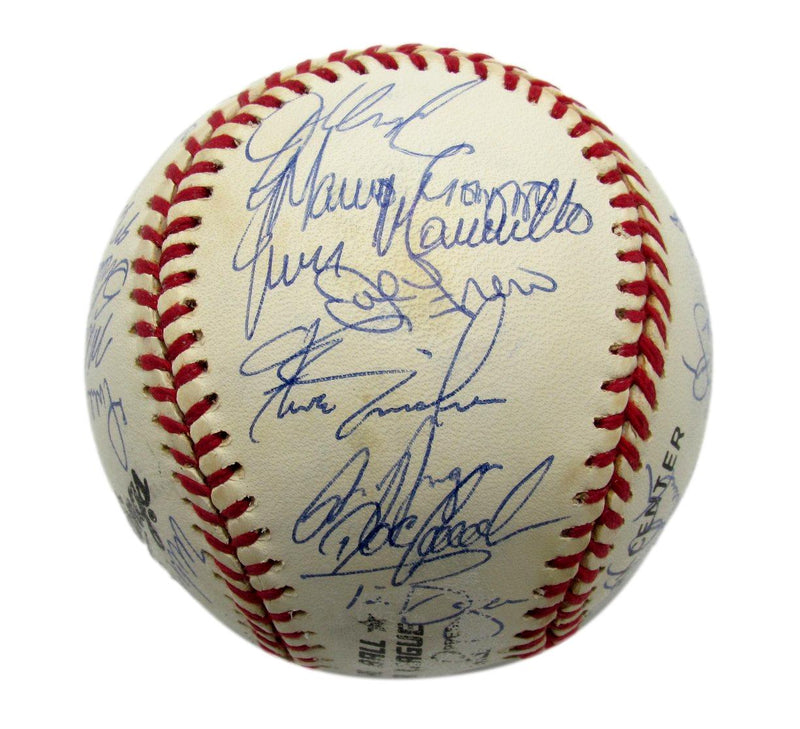 1994 Mets Team Autographed by 30 Green Saberhagen Kent ONL Baseball 182808