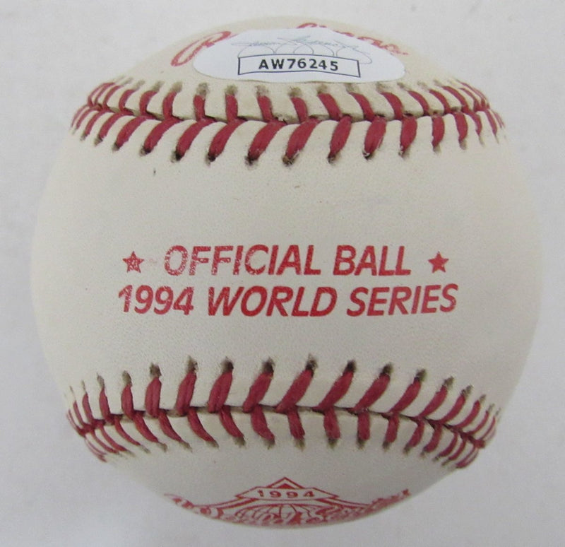 Bret Saberhagen Signed/Inscribed 1994 WS Baseball New York Mets JSA 192466