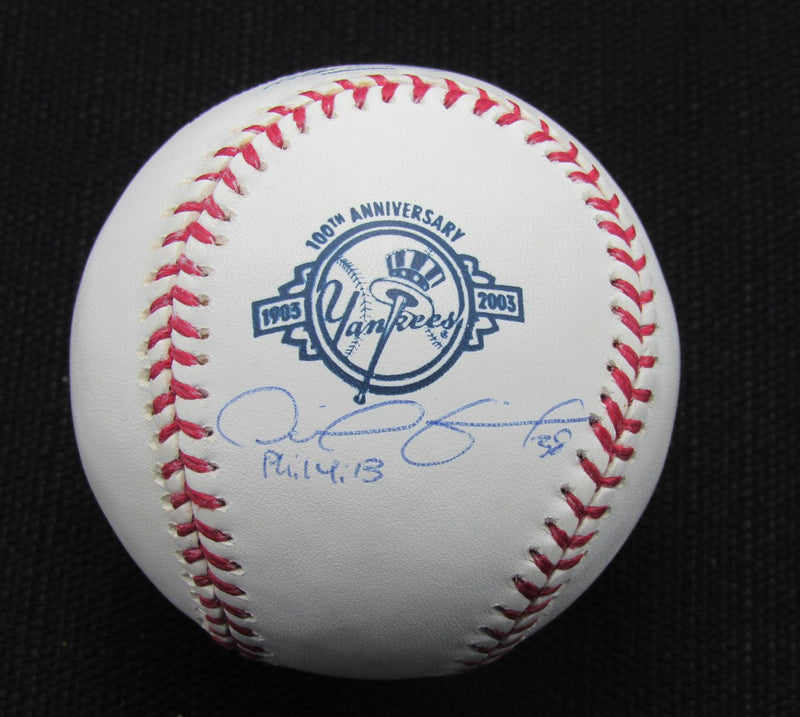 Dan Giese Signed/Auto Yankees 100th OML Baseball MAB 187085