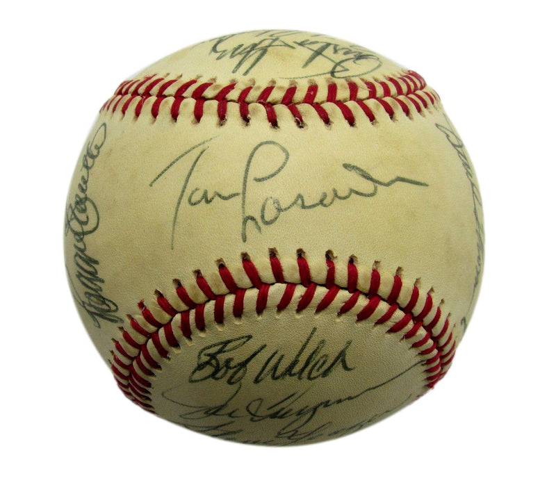 1979 Dodgers Team Signed by 18 ONL Baseball Sutton Lasorda HOF Garvey 190531