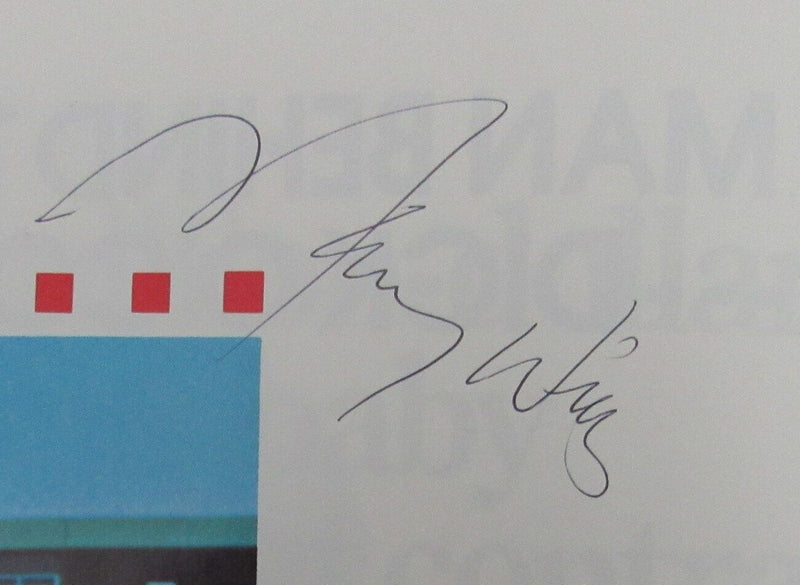 1975 World Series Program with (13) Autographs Conigliaro/Garagiola 177175