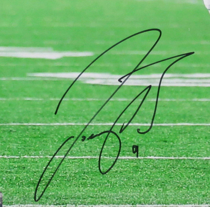 Joe Burrow Autographed 16x20 Photo Bengals Framed Fanatics 181157