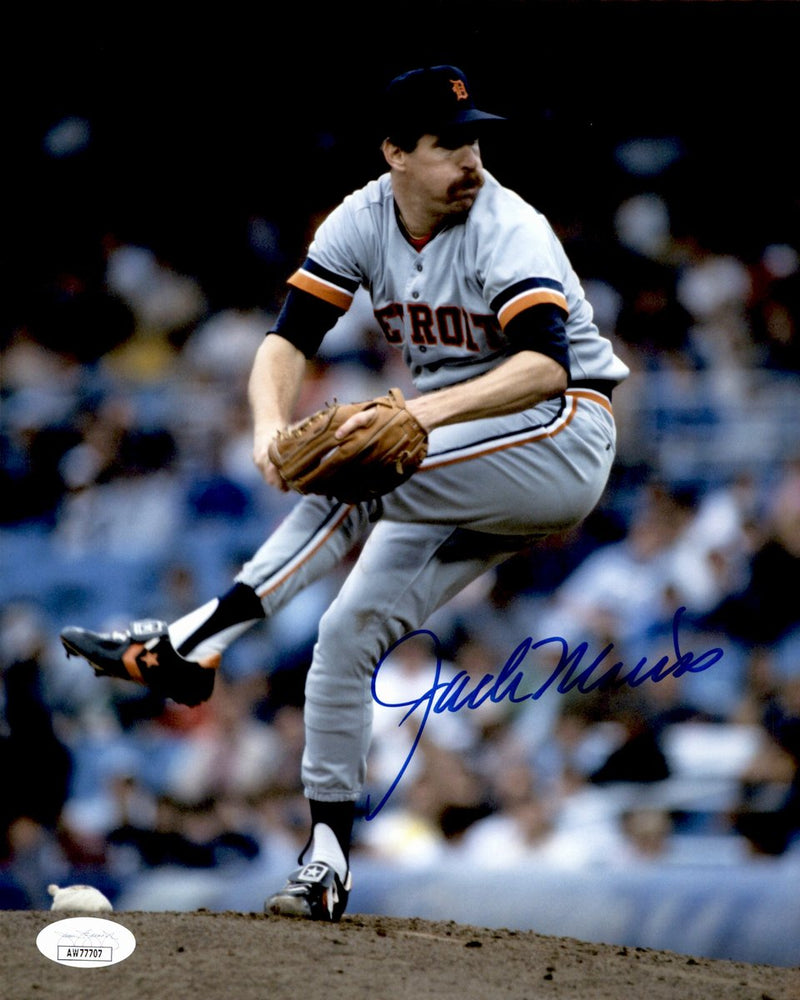 Jack Morris HOF Signed/Autographed 8x10 Photo Detroit Tigers JSA 191321