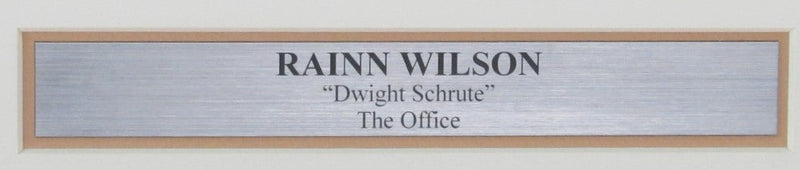 Rainn Wilson Signed 11x14 Photo Framed "Dwight Schrute - The Office" JSA 189223