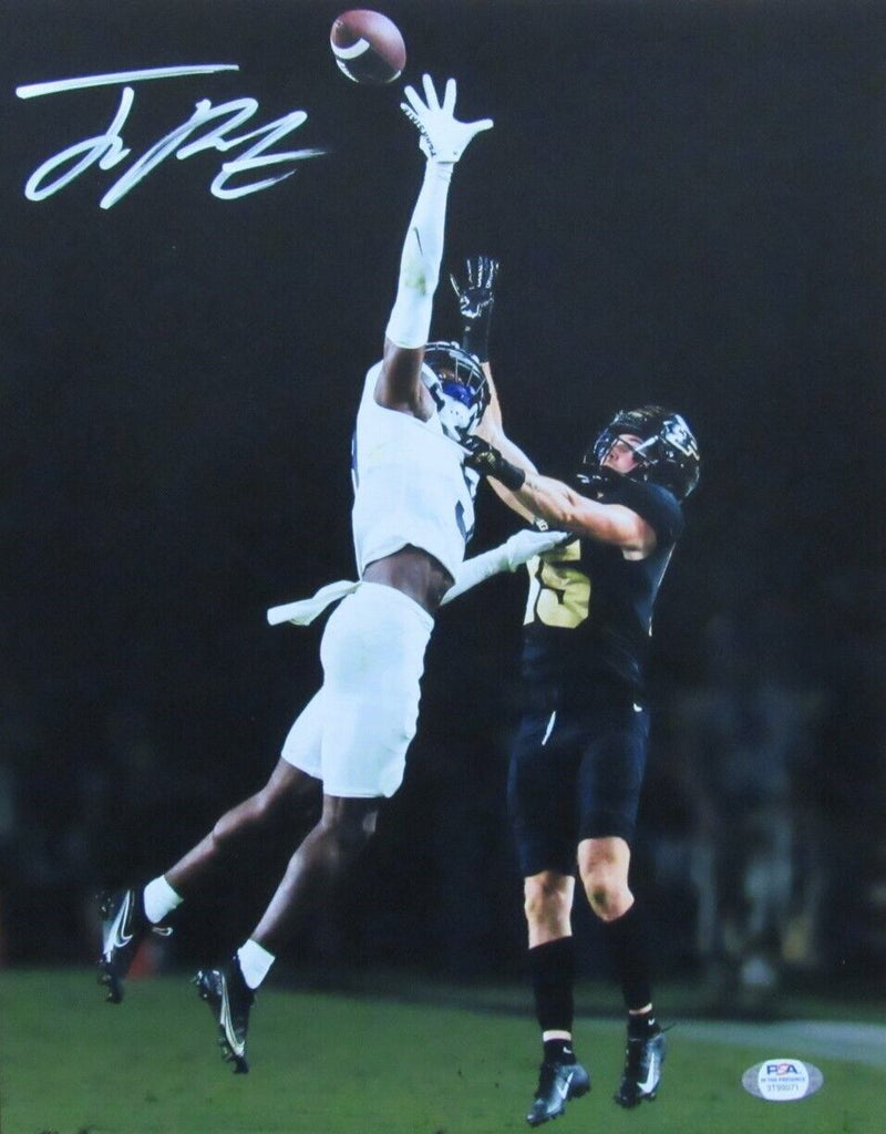 Joey Porter Jr. Autographed 11x14 Photo Penn State PSA/DNA 177726