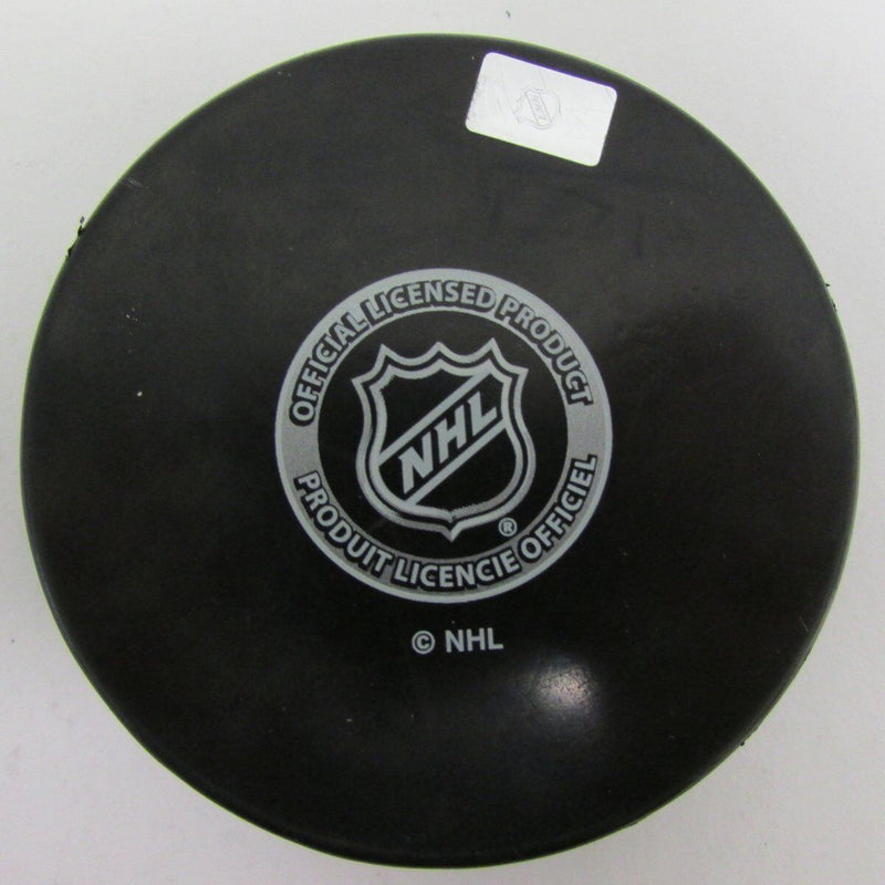 Jeff Reese Philadelphia Flyers Autographed/Signed Flyers Logo Puck 140407