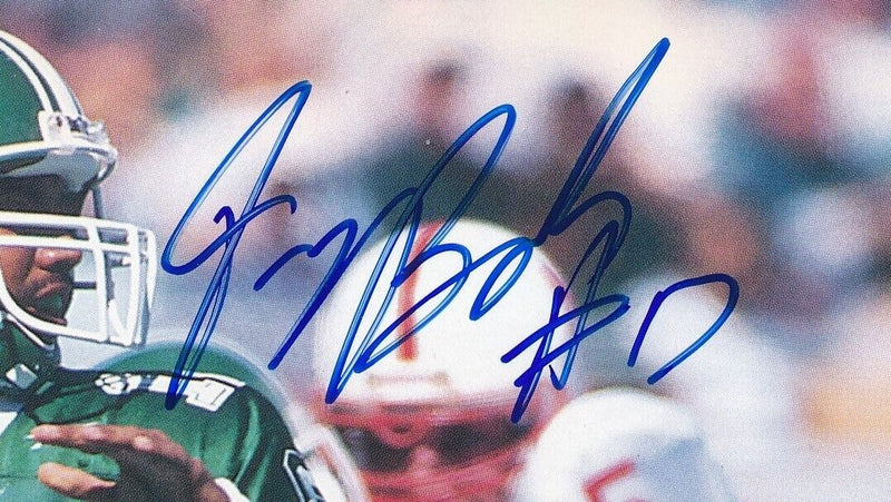 Tony Banks Autographed Signature Rookies 8x10 Photo Michigan State