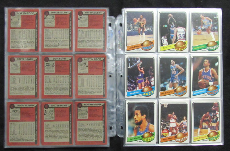 1979-80 TOPPS Basketball Complete Set (132) Erving Maravich Abdul-Jabbar 190308