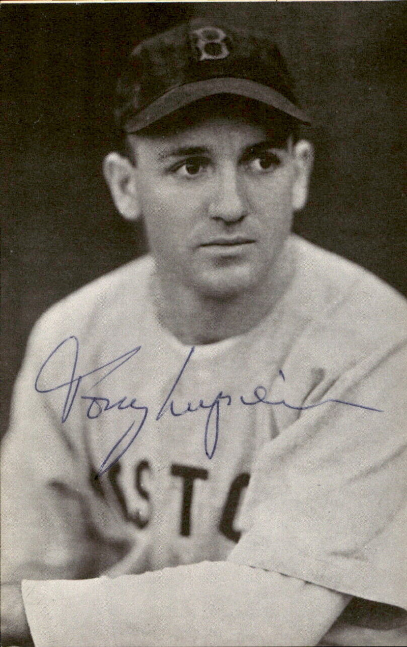 Tony Lupien Red Sox d. 2004 Signed/Autographed 3x5  Photo 178580