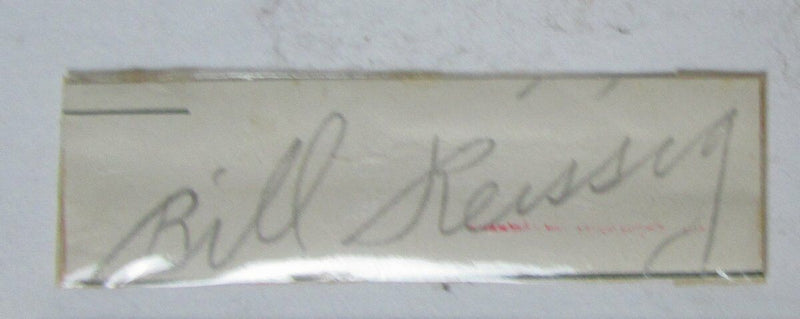 Bill Reissig Ft. Hays St./Brooklyn Dodgers All Pro Signed Cut PSA/DNA 145013