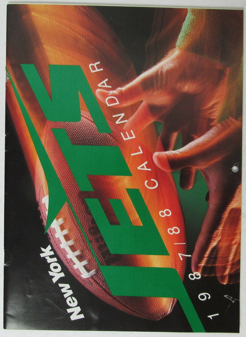 1987-88 New York Jets Calendar 145091