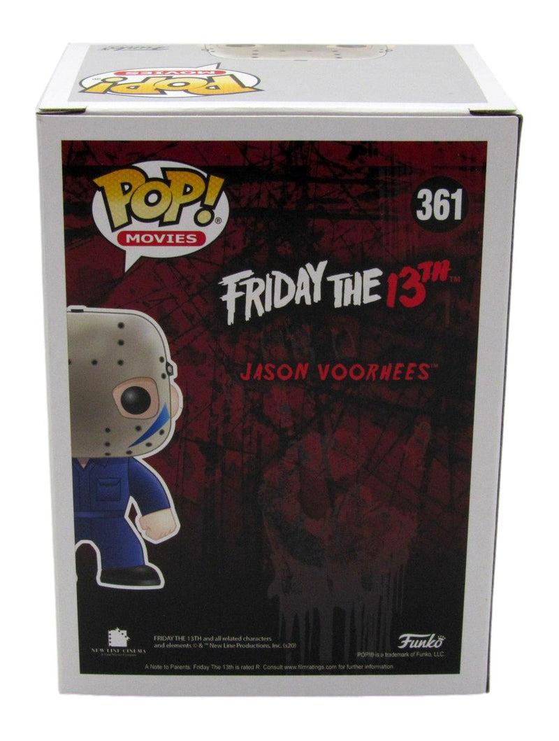 Ari Lehman Signed/Insc Funko Pop! #01 "Friday the 13th" Signed in Red JSA 190711