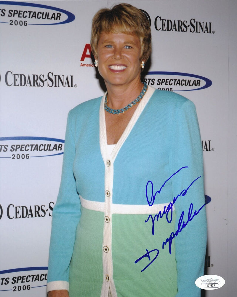 Ann Meyers Drysdale HOF Phoenix Suns Signed/Autographed 8x10 Photo JSA 164695