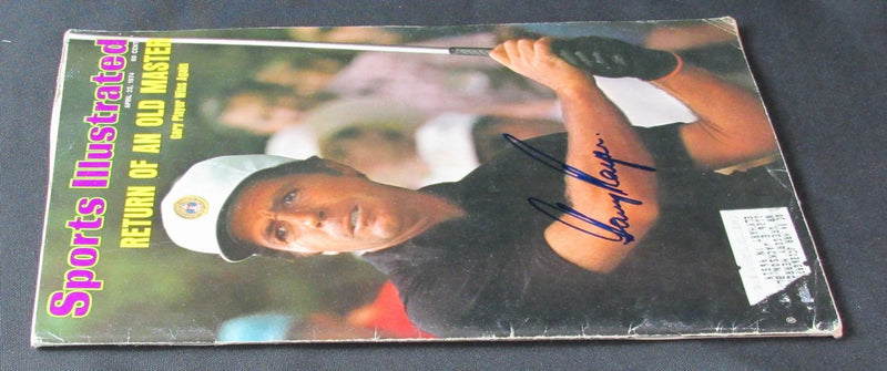 Gary Player Signed/Auto 4/22/76 Sports Illustrated Magazine PGA Champ JSA 187286
