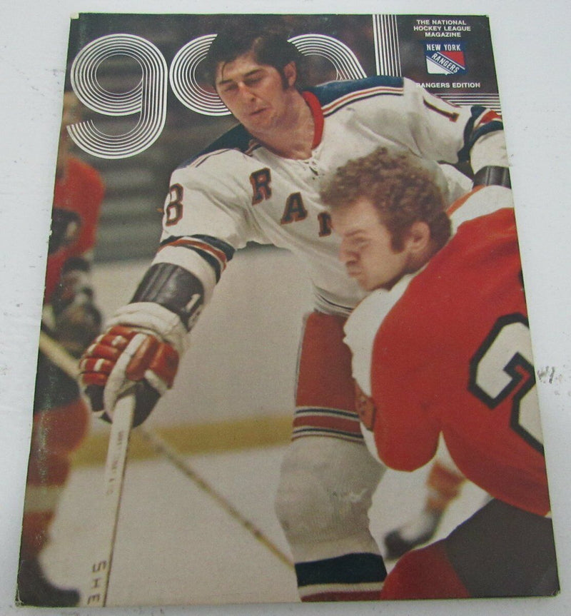 1974 Goal Magazine NY Rangers Edition 143169