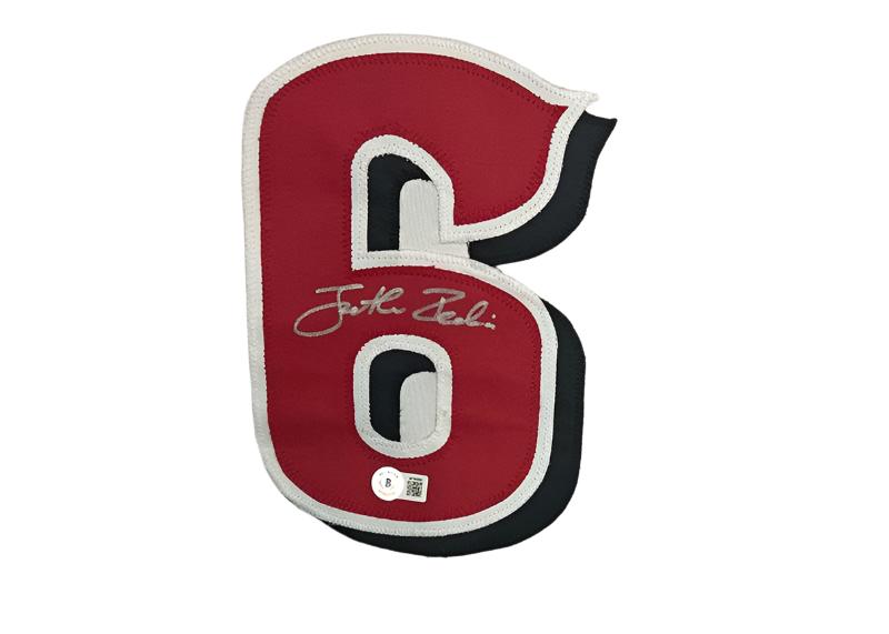 Jonathan India Autographed Cincinnati White Baseball Jersey Beckett