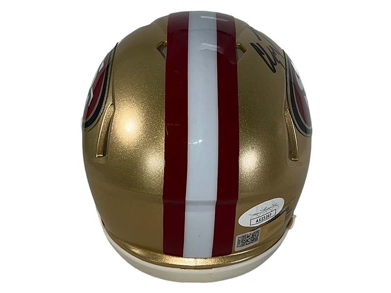 Christian Mccaffrey Autographed San Francisco 49Ers Speed Mini Helmet JSA