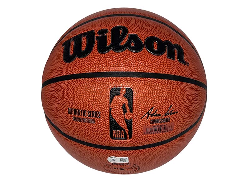 Gary Payton Autographed Wilson Authentic Series NBA basketball Beckett