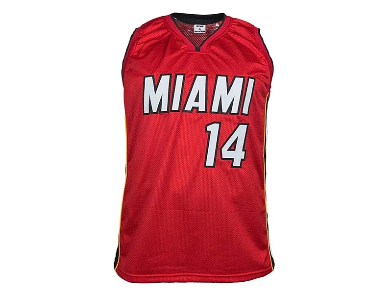 Tyler Herro Autographed Miami Red basketball Jersey JSA