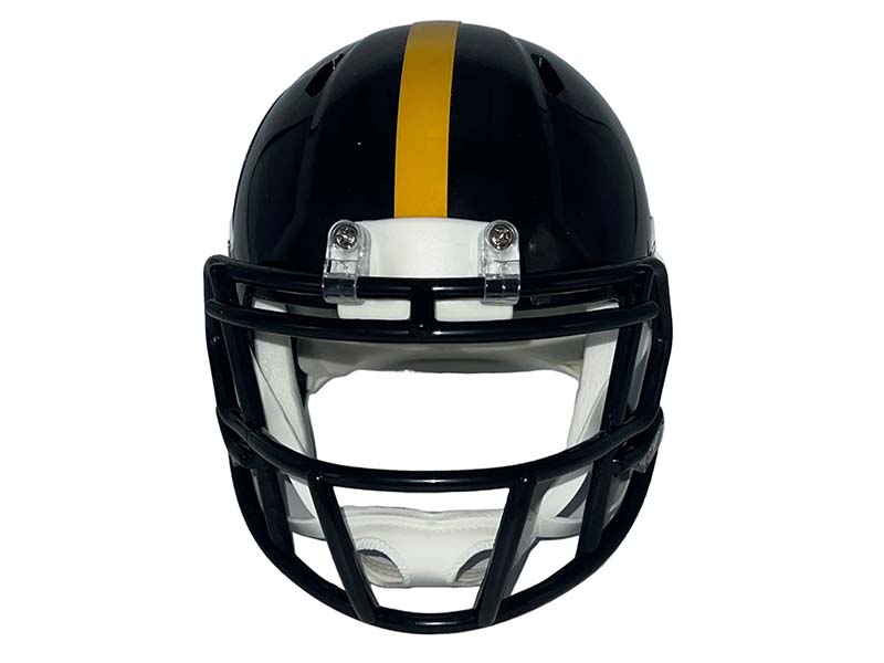 Hines Ward Autographed Pittsburgh Steelers Speed Mini Football Helmet (JSA)