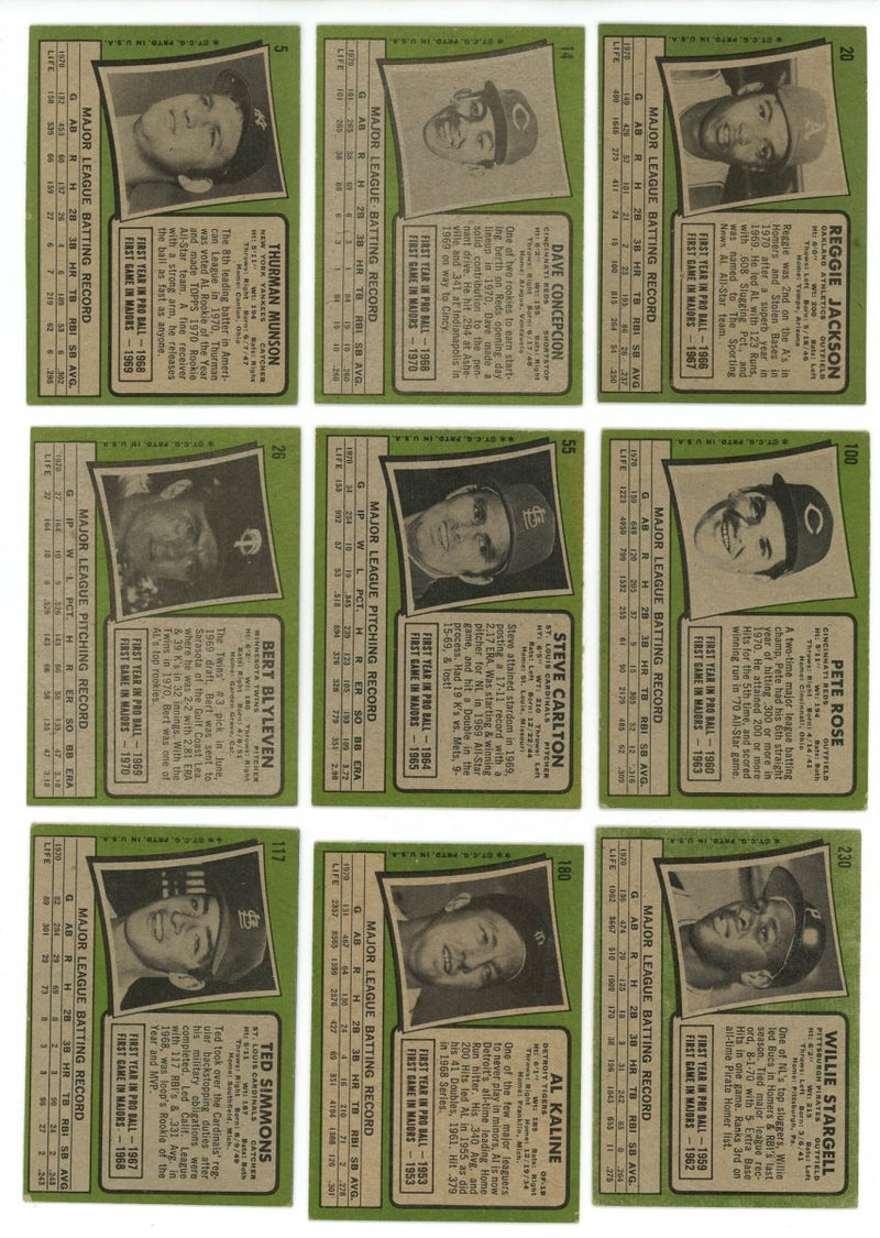 1971 TOPPS BASEBALL COMPLETE SET BREAK - 23 CARDS PER BOX! WITH 2 HOFers AND 3 HIGH NUMBER CARDS!