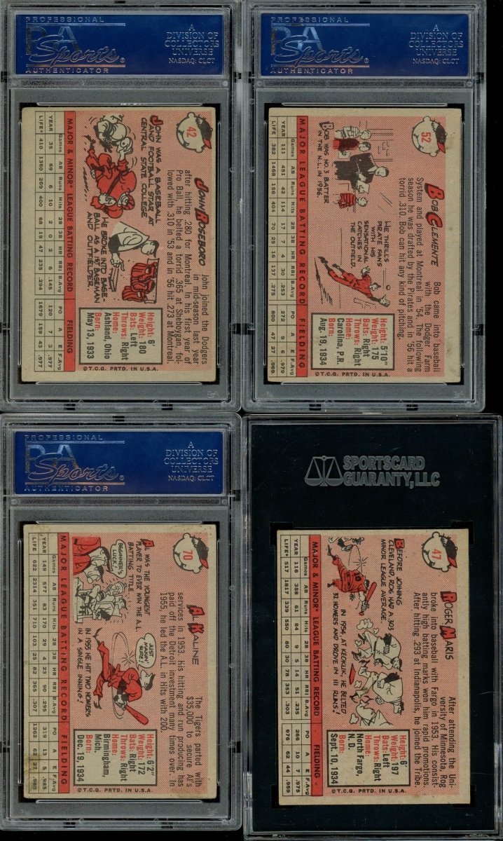 1958 TOPPS BASEBALL COMPLETE SET BREAK - 5 CARDS PER BOX!