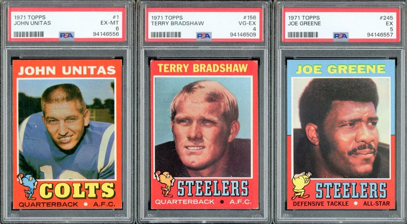 1971 TOPPS FOOTBALL COMPLETE SET BREAK - 10 CARDS PER BOX! 2 HOFERS per box!
