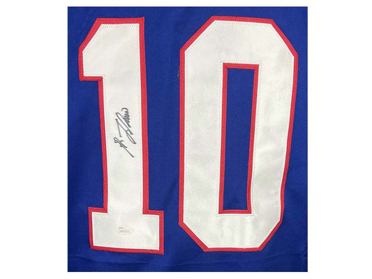 Guy Lafleur Autographed Montreal Blue Custom Hockey Jersey (JSA)