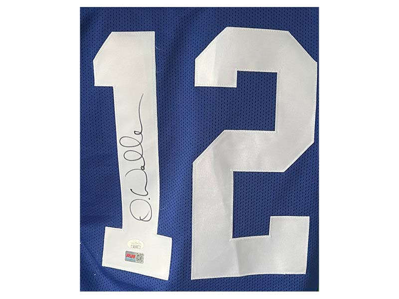 Darren Waller Autographed Pro Style Blue Football Jersey JSA