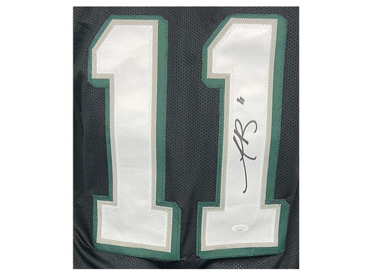 Braxton Berrios Autographed Signed New York Grey Football Jersey (JSA)