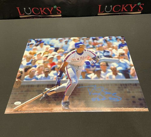Darryl Strawberry Signed Autographed 16x20 Photo w/ 83 NL ROY JSA COA Mets