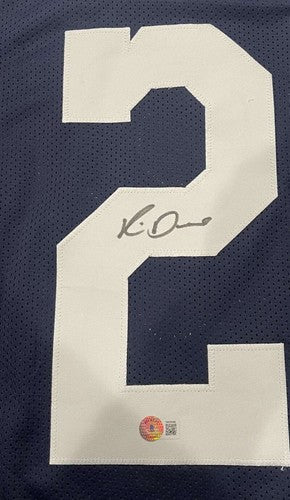 Rico Dowdle Signed Cowboys TB Custom Jersey w/ We Dem Boyz! Beckett BAS COA