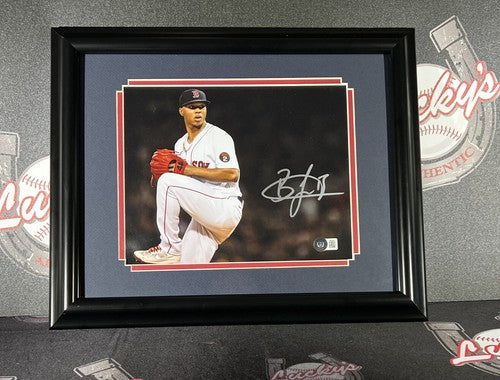 Brayan Bello Signed Framed 8x10 Photo Boston Red Sox Beckett Witness BAS COA