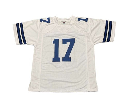 Brandon Aubrey Signed Dallas Cowboys Custom Jersey Beckett Witness BAS COA