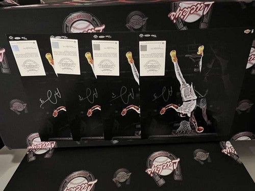 Anthony Davis Signed 20x24 Photo Rejection LE /100 Upper Deck UDA COA