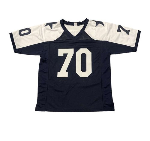 Zack Martin Signed Dallas Cowboys Custom TB Jersey Beckett Witness BAS COA