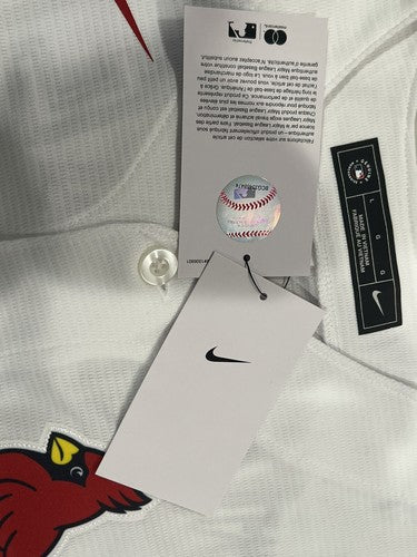 Jordan Walker Signed Auto Cardinals Official Nike Jersey "Heir" Beckett BAS COA