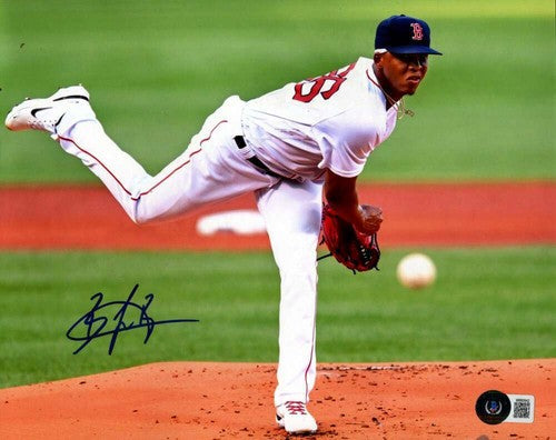 Brayan Bello Signed Boston Red Sox 8x10 Photo Beckett Witness BAS COA #2