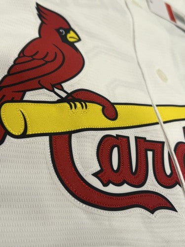 Jordan Walker Signed Auto STL Cardinals Official Nike Jersey Beckett WIT BAS COA