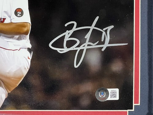 Brayan Bello Signed Framed 8x10 Photo Boston Red Sox Beckett Witness BAS COA