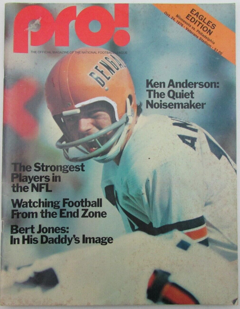 Minnesota Vikings at Philadelphia Eagles Game Program 10/24/1976  157036