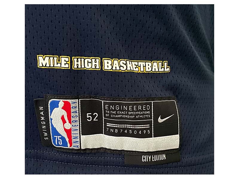 Jamal Murray Autographed Signed Denver Nuggets NBA Nike Jersey (JSA)