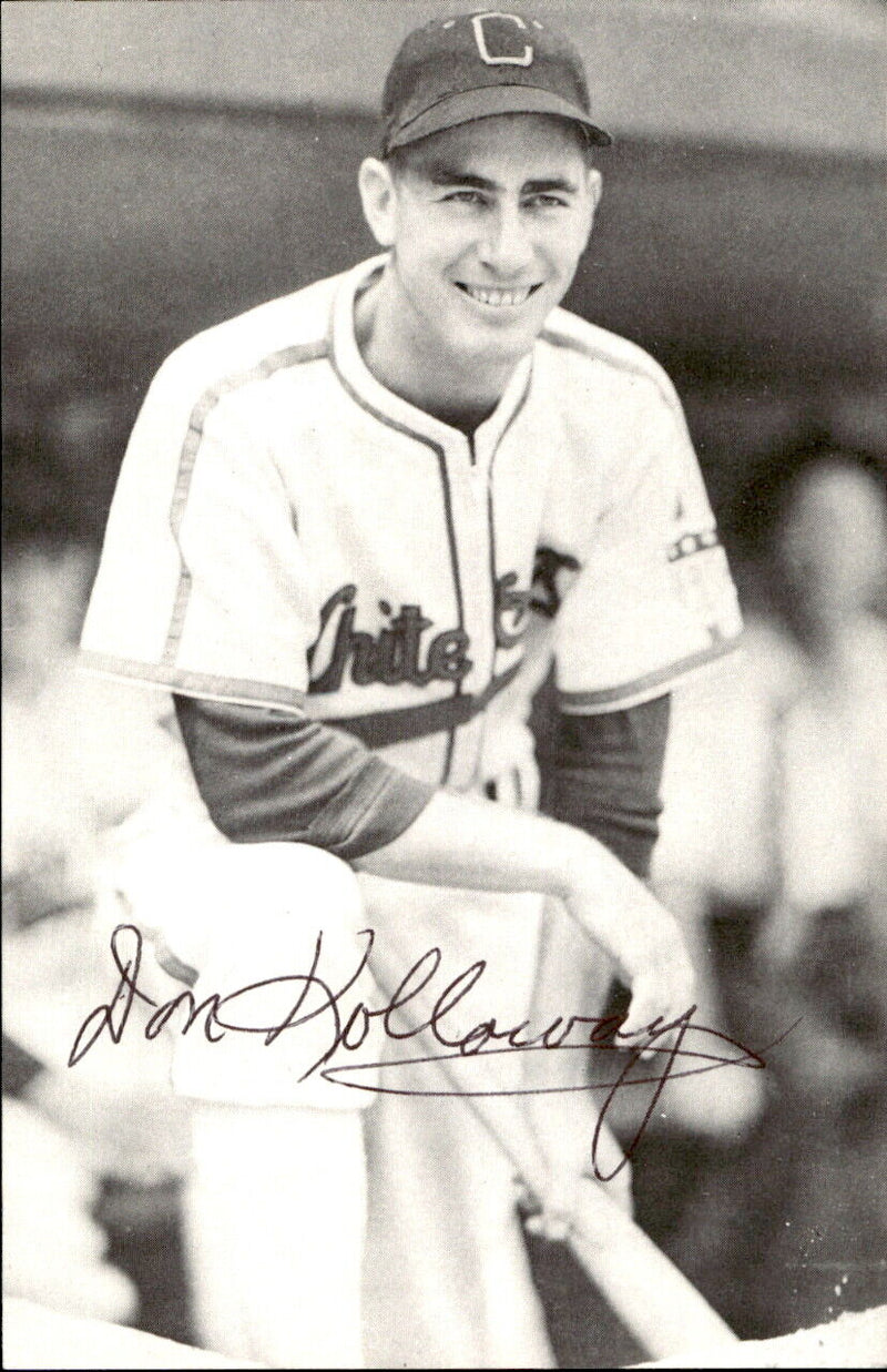Don Kolloway Chicago White Sox d. 1994 Signed/Auto 3x5  Photo 178525