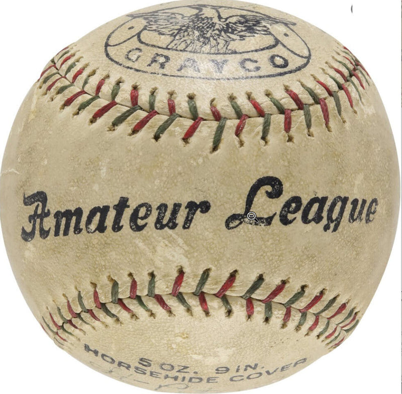 1929 Babe Ruth & Lou Gehrig Multi Signed Baseball JSA 170320