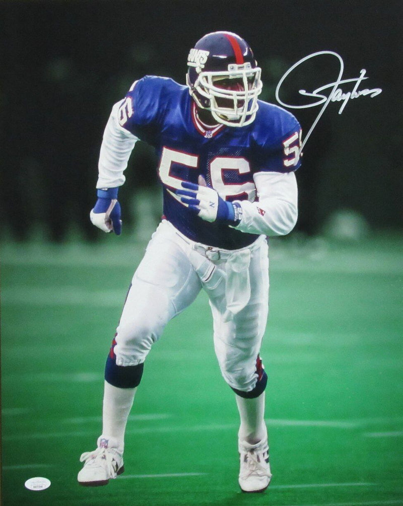 Lawrence Taylor HOF Autographed 16x20 Photo New York Giants JSA